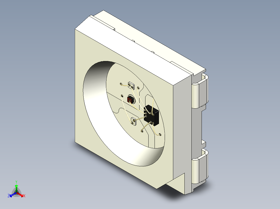 RGB氛围灯23正等轴测图