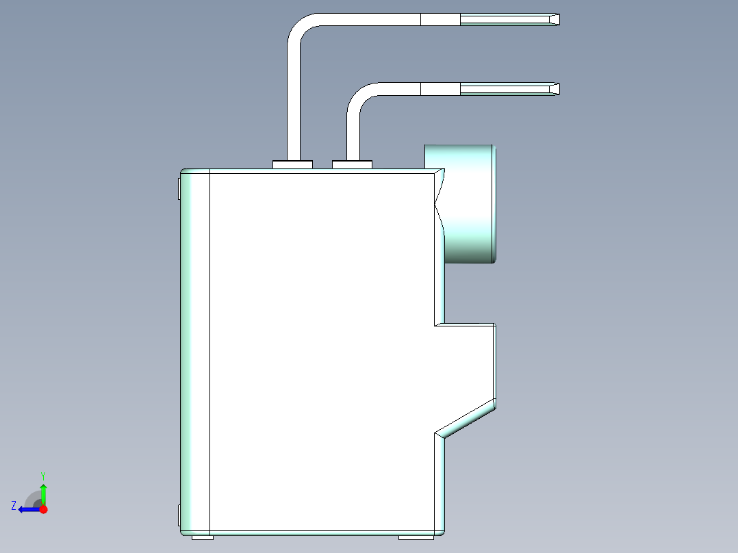 连接器AAUS01AP2-036K0210右视图