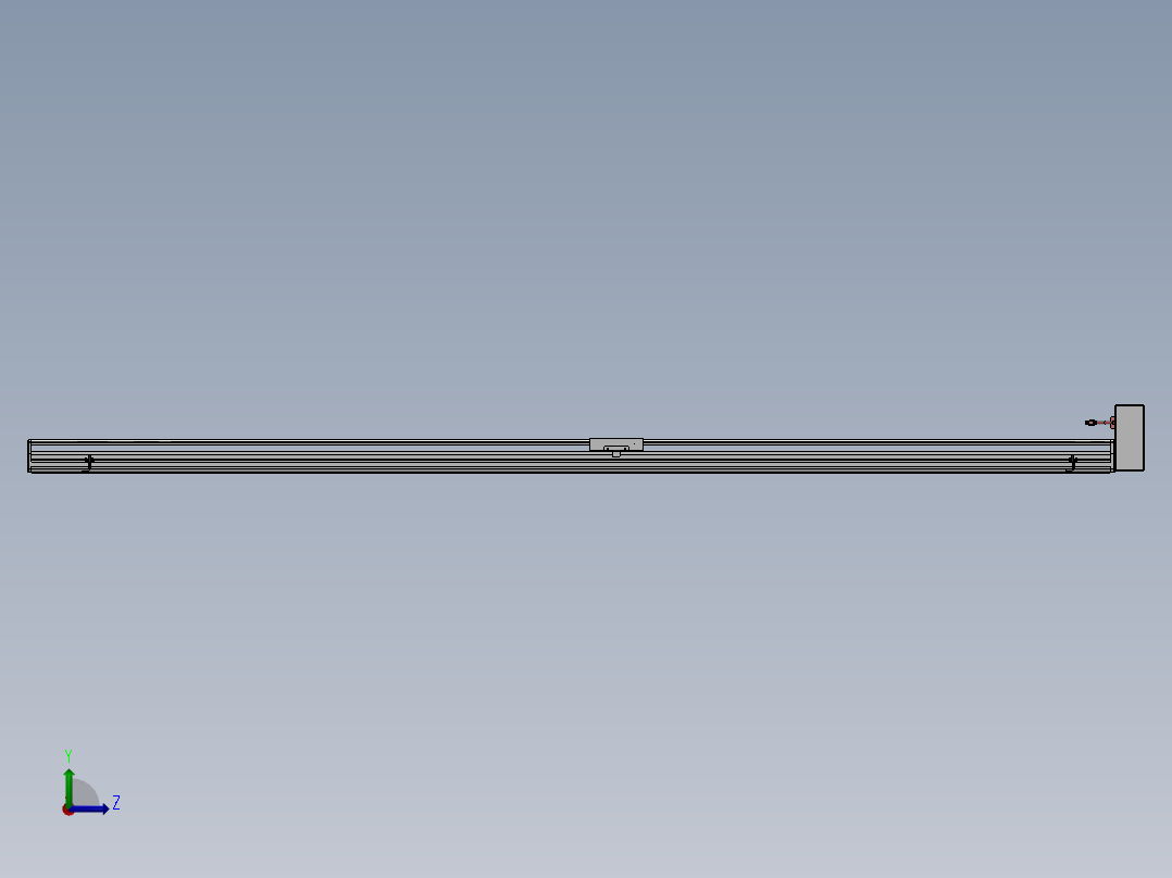 精密模组MT170-L125-2800-LU-M75-C4左视图