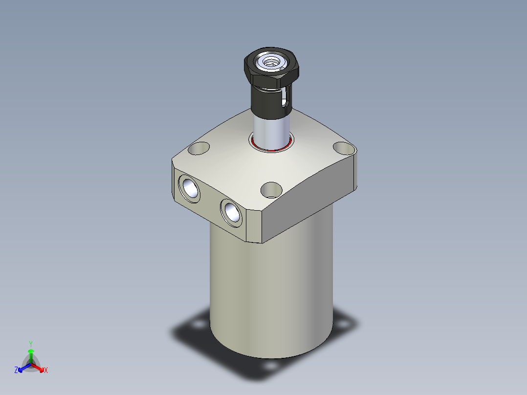 KOSMEKWHE1600-2SR多系列多零件图纸模型正等轴测图