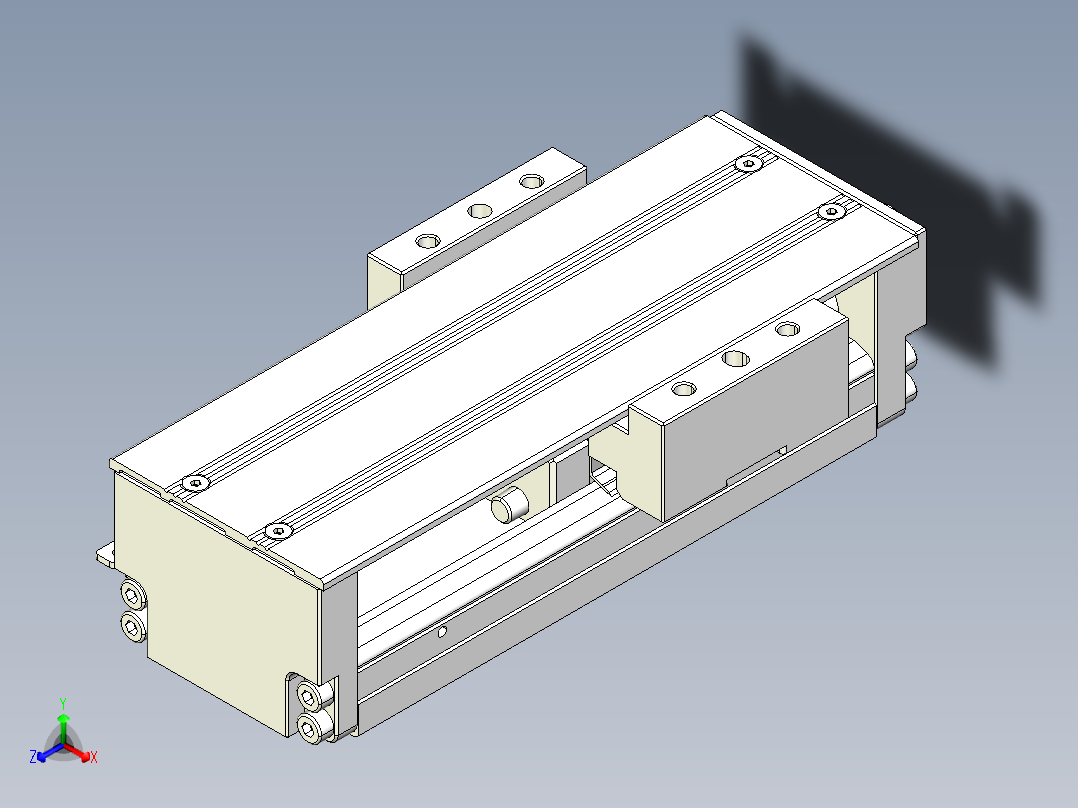钢基模组-TPA-KNR-6005C-150A1-M-H0S2正等轴测图