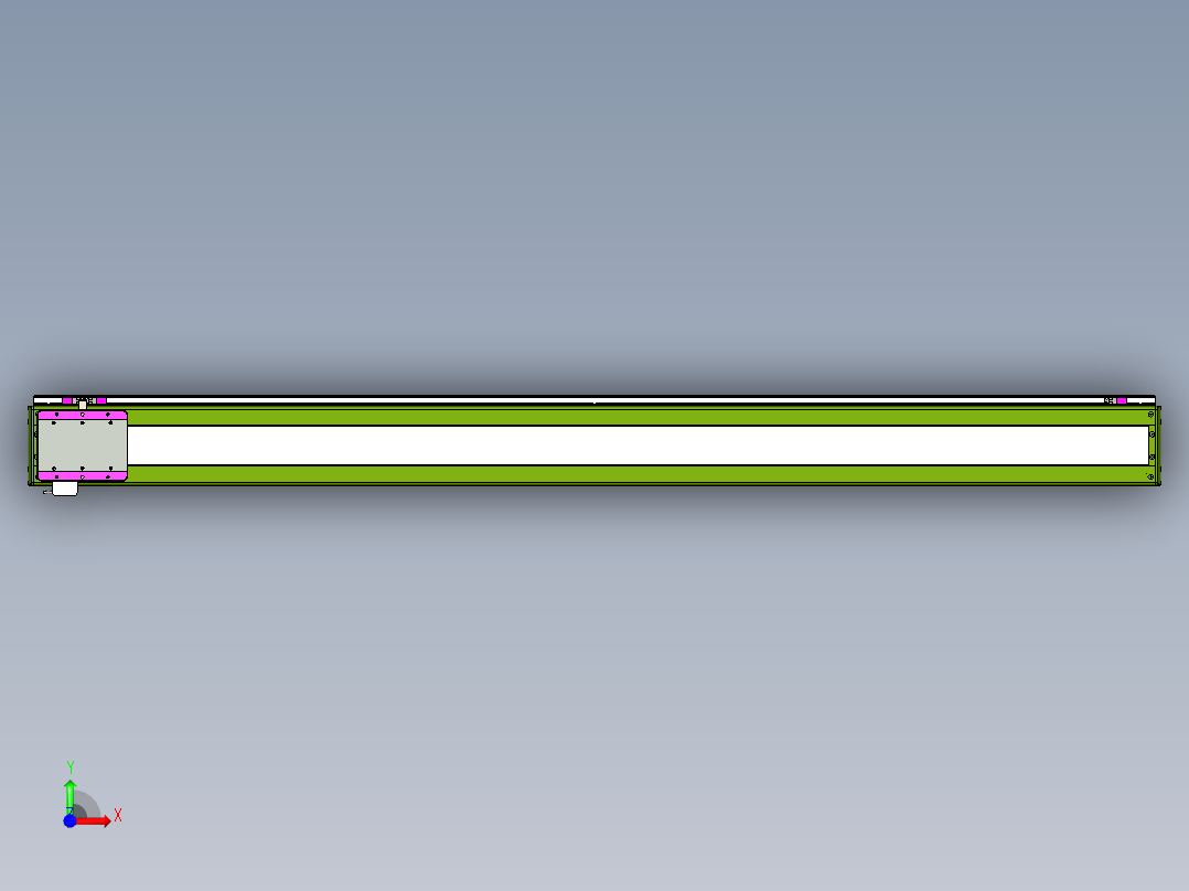 威洛博LC系列3d模型模组LC14S1Y-S1800前视图
