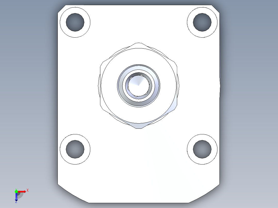 KOSMEKLT0360-SR-Y45多系列多零件图纸模型多系列多零件图纸模型俯视图