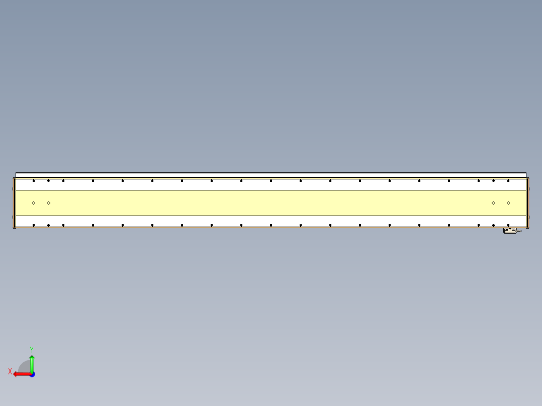 威洛博LC系列3d模型模组LC17E1Y-S1550后视图