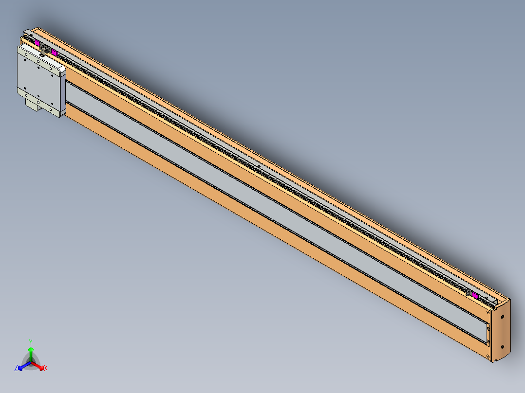 威洛博LC系列3d模型模组LC17E1Y-S1550正等轴测图