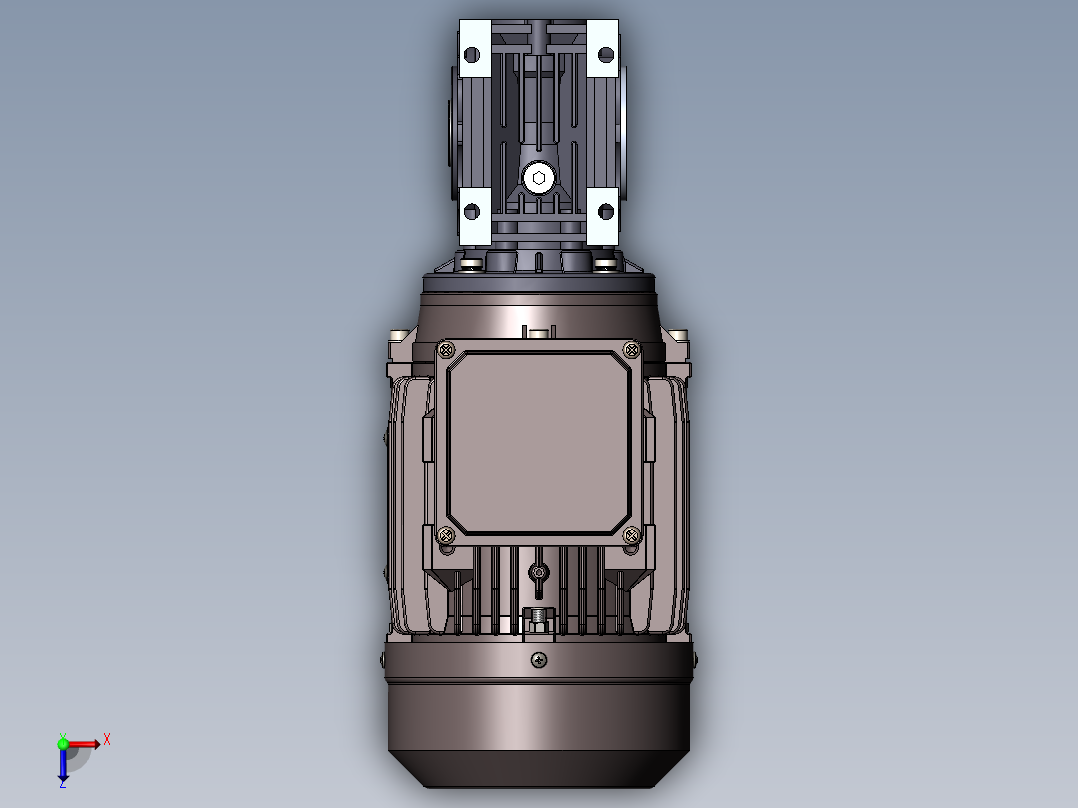 一些电动马达俯视图