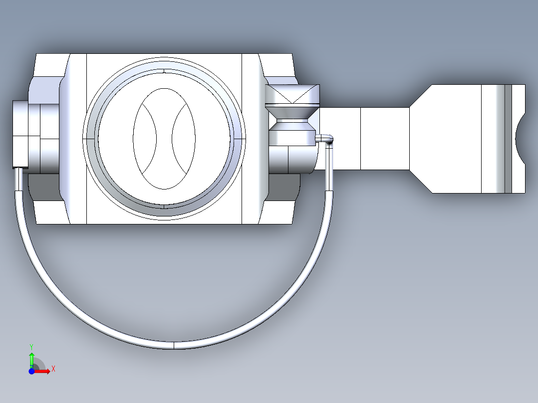 Masina块化3D模型前视图
