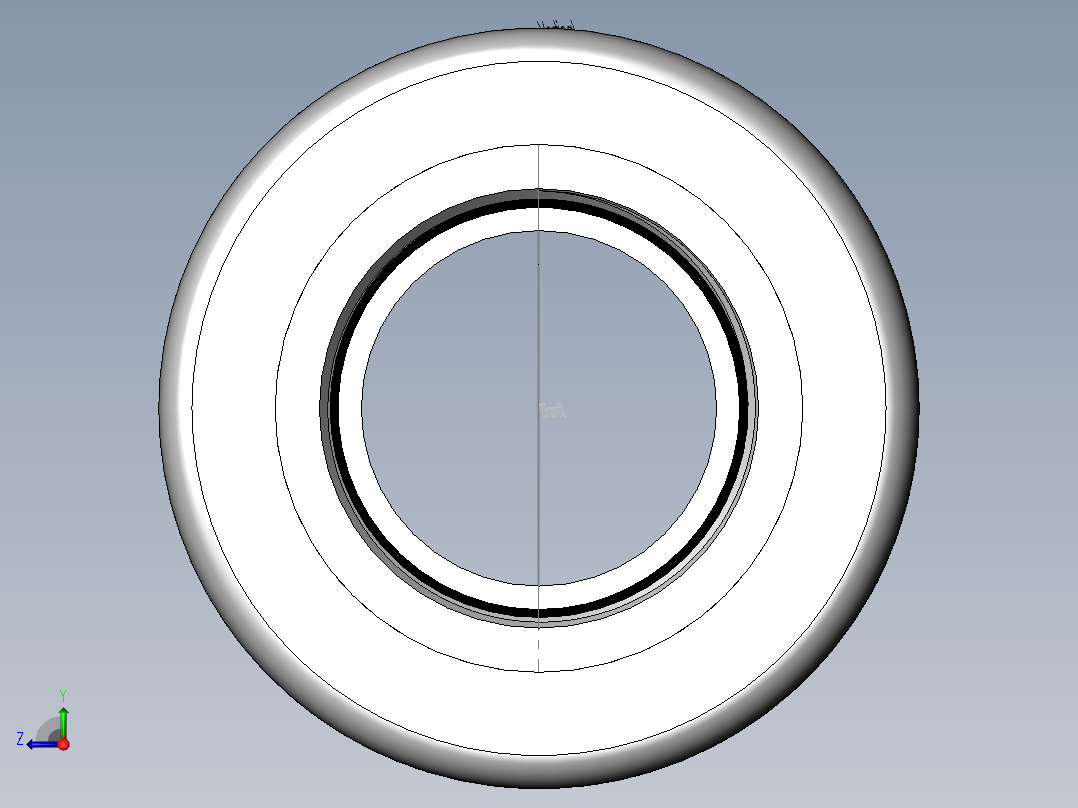 PVC管件-2in_Union前视图