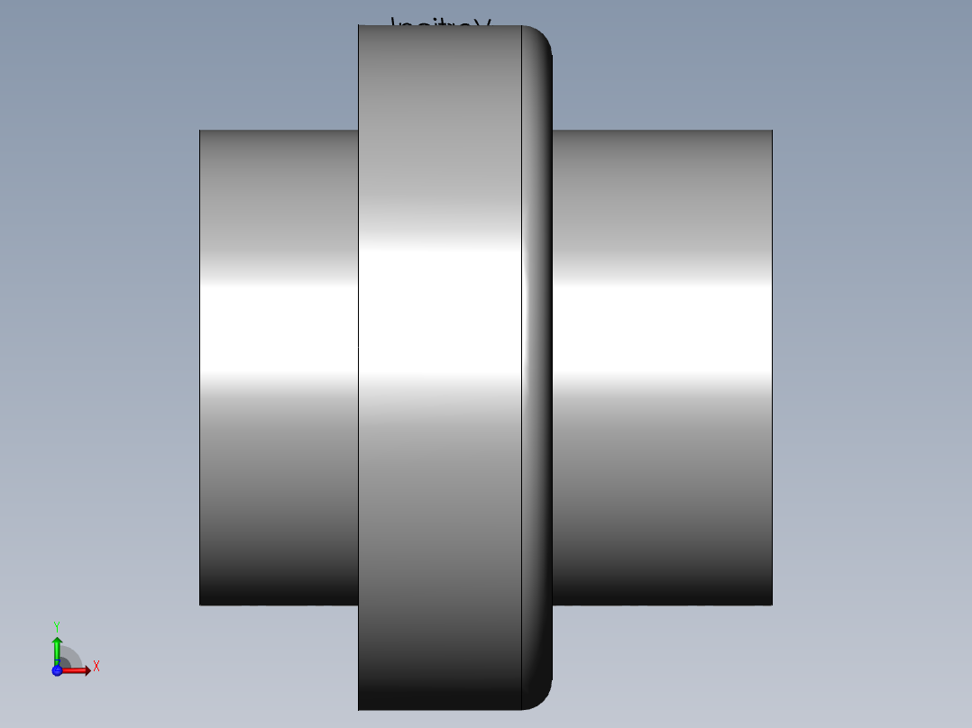 PVC管件-2in_Union左视图