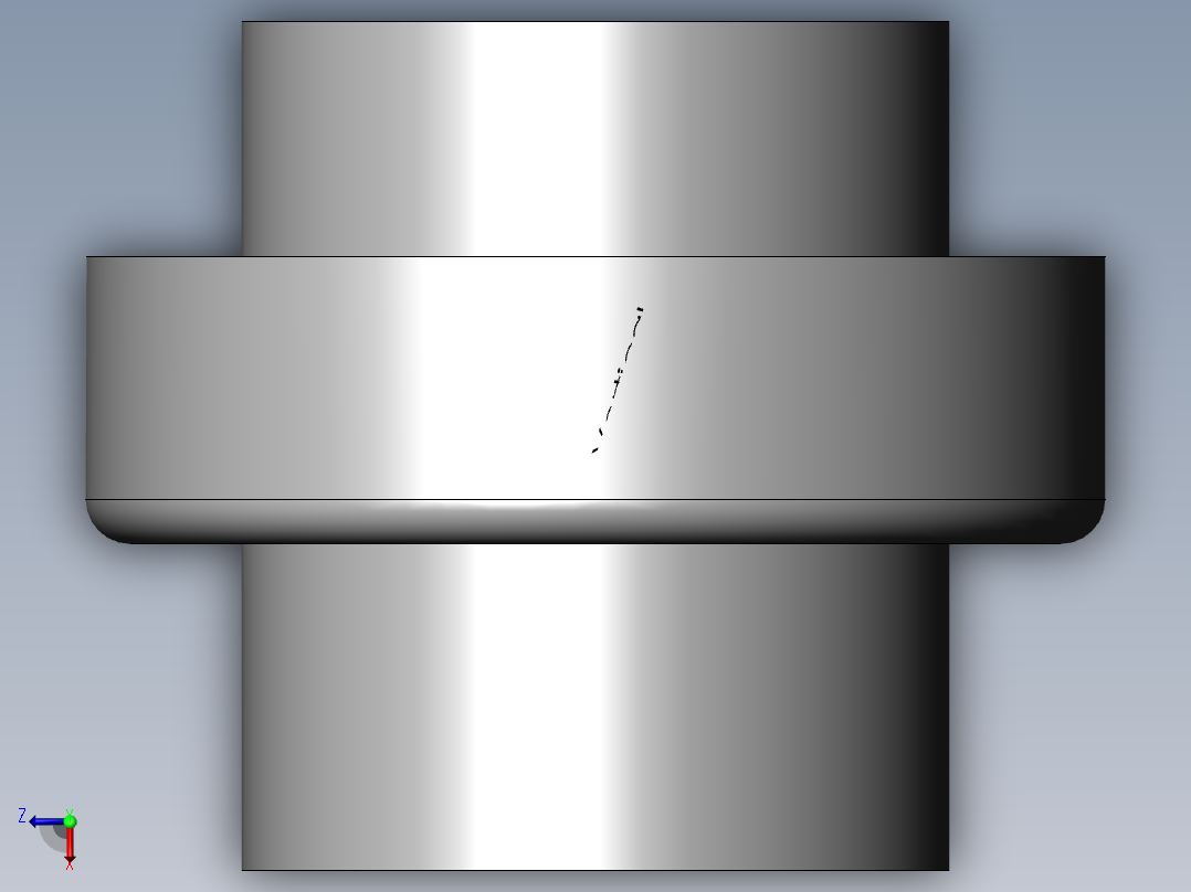 PVC管件-2in_Union俯视图