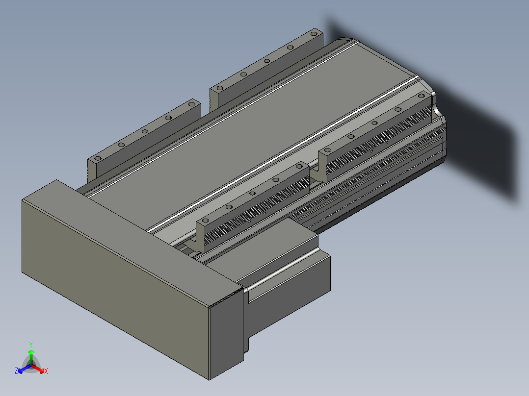 直线模组LHA170-S150-L设计图纸