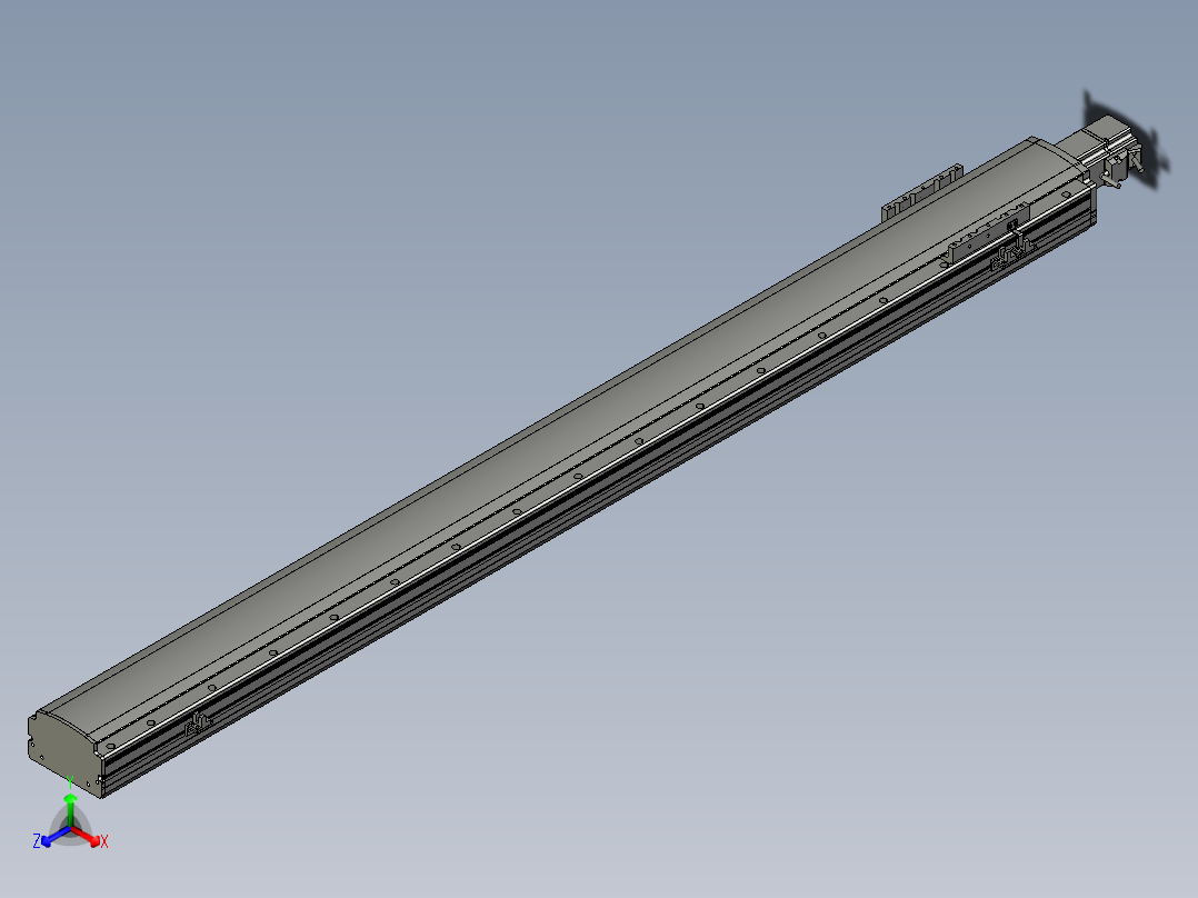 半封闭丝杆滑台MT120BS.L#.1350.BC.P40.C3