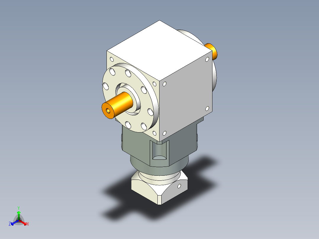 换向器PW210双轴 PLX180-L3 22-110-145-M8.stp