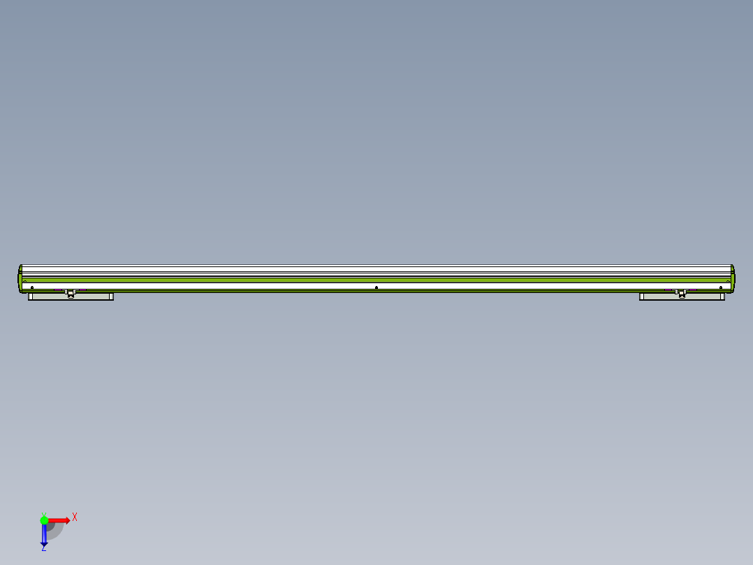威洛博LC系列3d模型模组2LC14S2Y-S1250俯视图