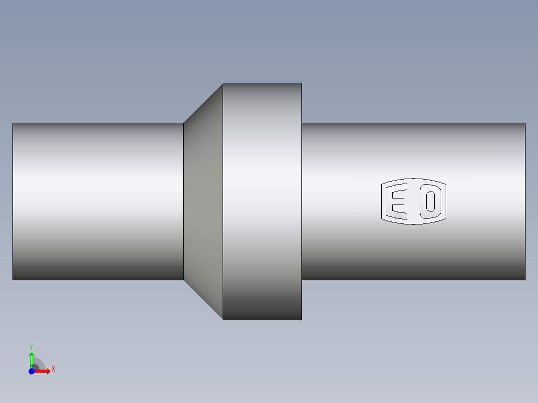 卡套式工业通用硬管接头EO_Blanking_plug_for_cones_BUZ06LCFX前视图