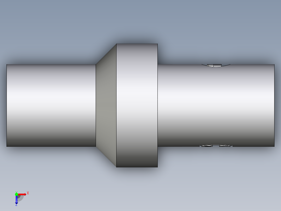 卡套式工业通用硬管接头EO_Blanking_plug_for_cones_BUZ06LCFX俯视图