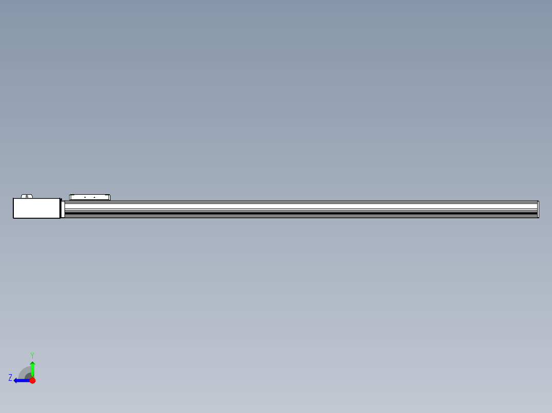 同步带全封闭直线模组TPA-HCB-105D-90-L1300-MR-C-P20-N3右视图