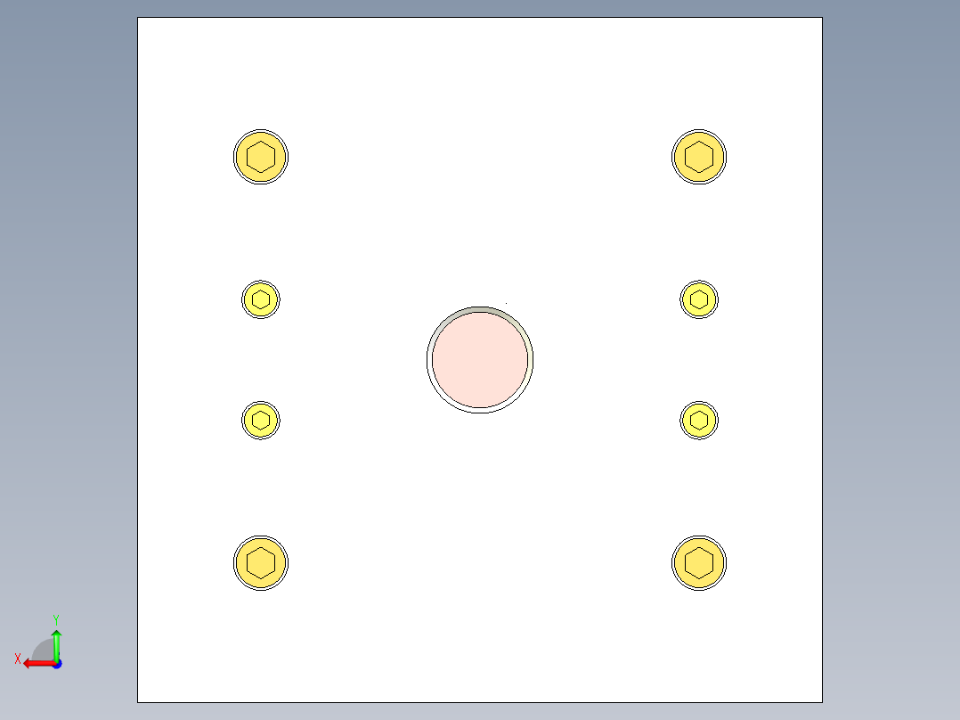 耳机整套外壳模具设计UG三维=844275=100后视图