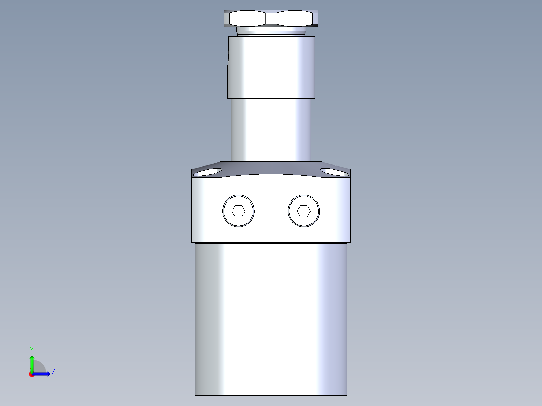 KOSMEKLHA1050-CL-Q25多系列多零件图纸模型左视图