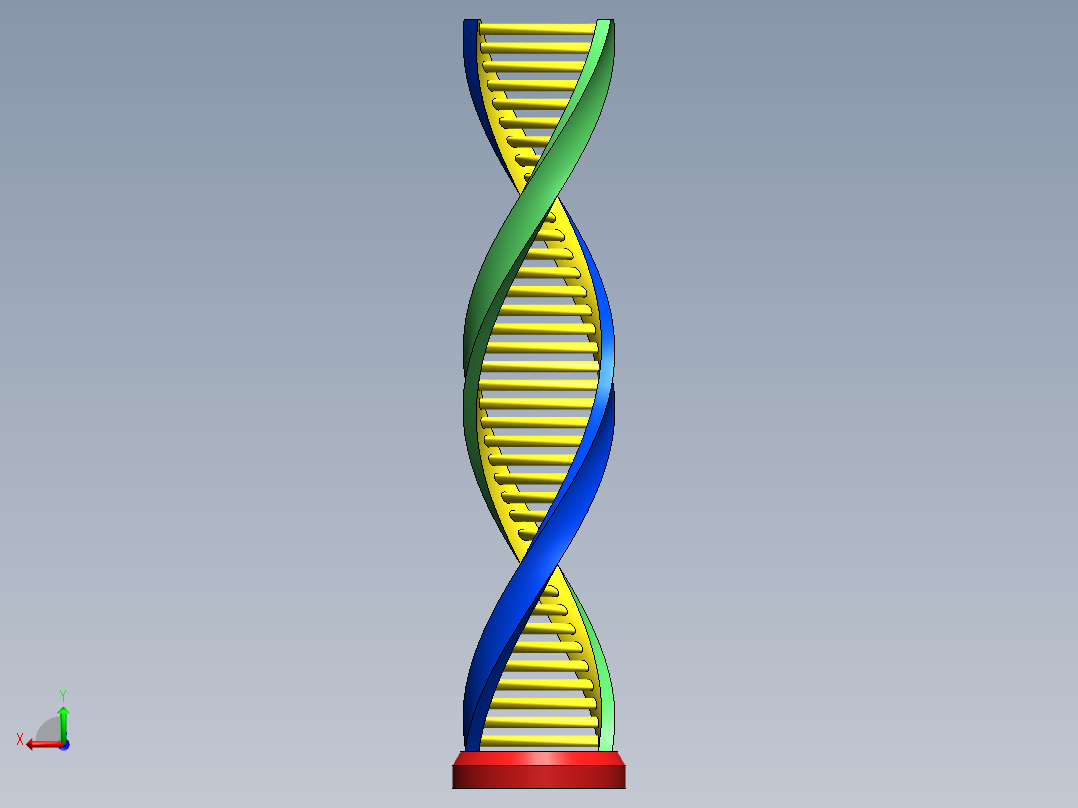 DNA基因染色体15后视图