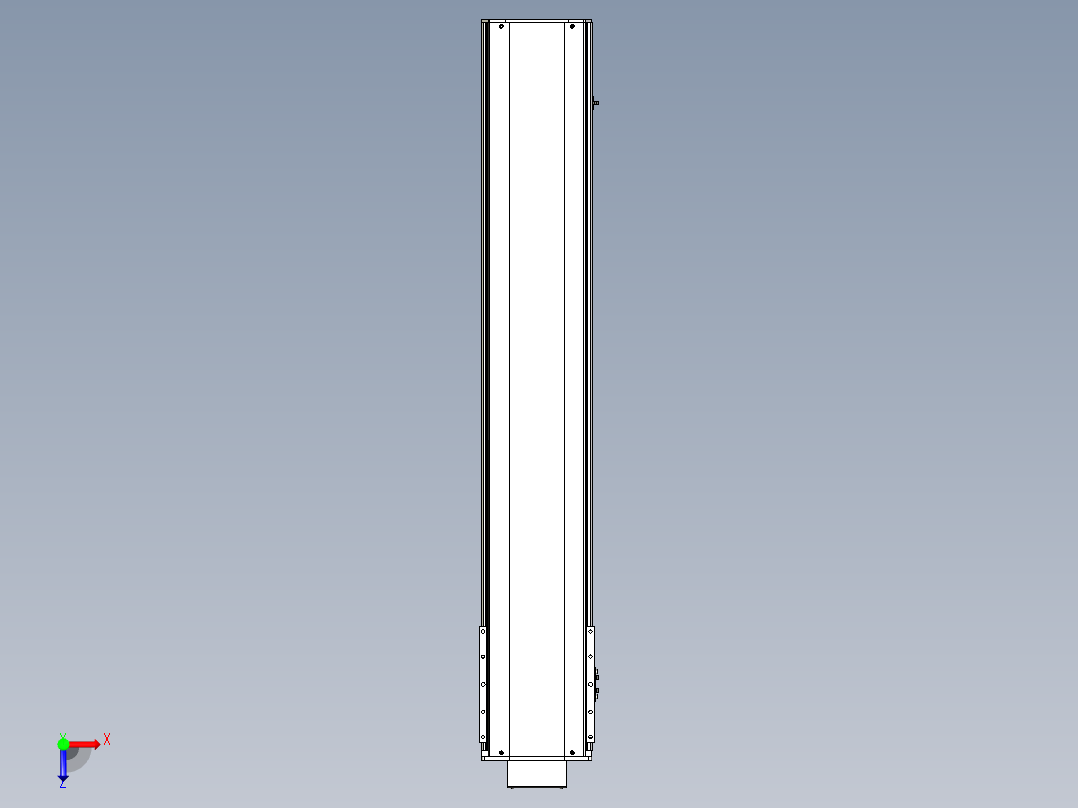 Toyo东佑达直线模组-ETH22-1150-BM-400W俯视图