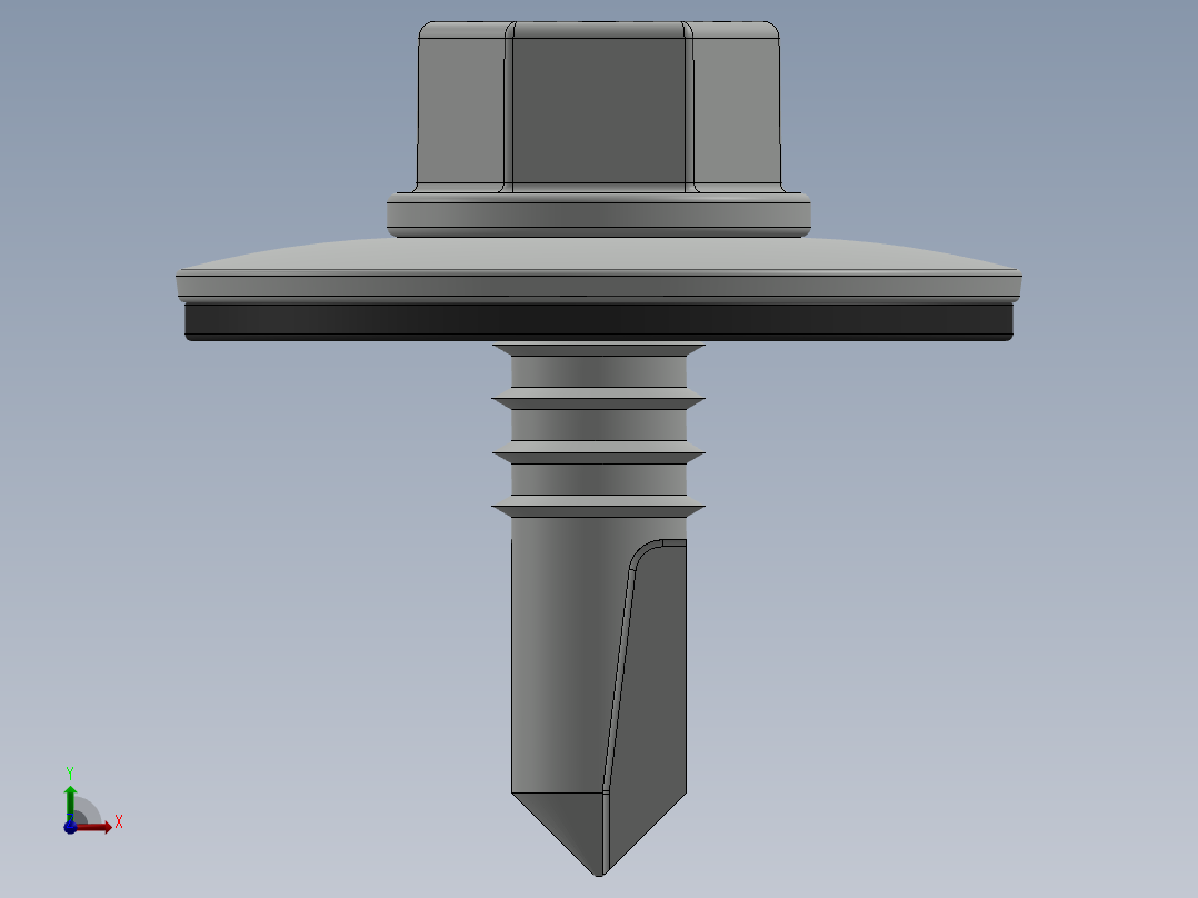 紧固件-Drill-Tip Screw-02前视图