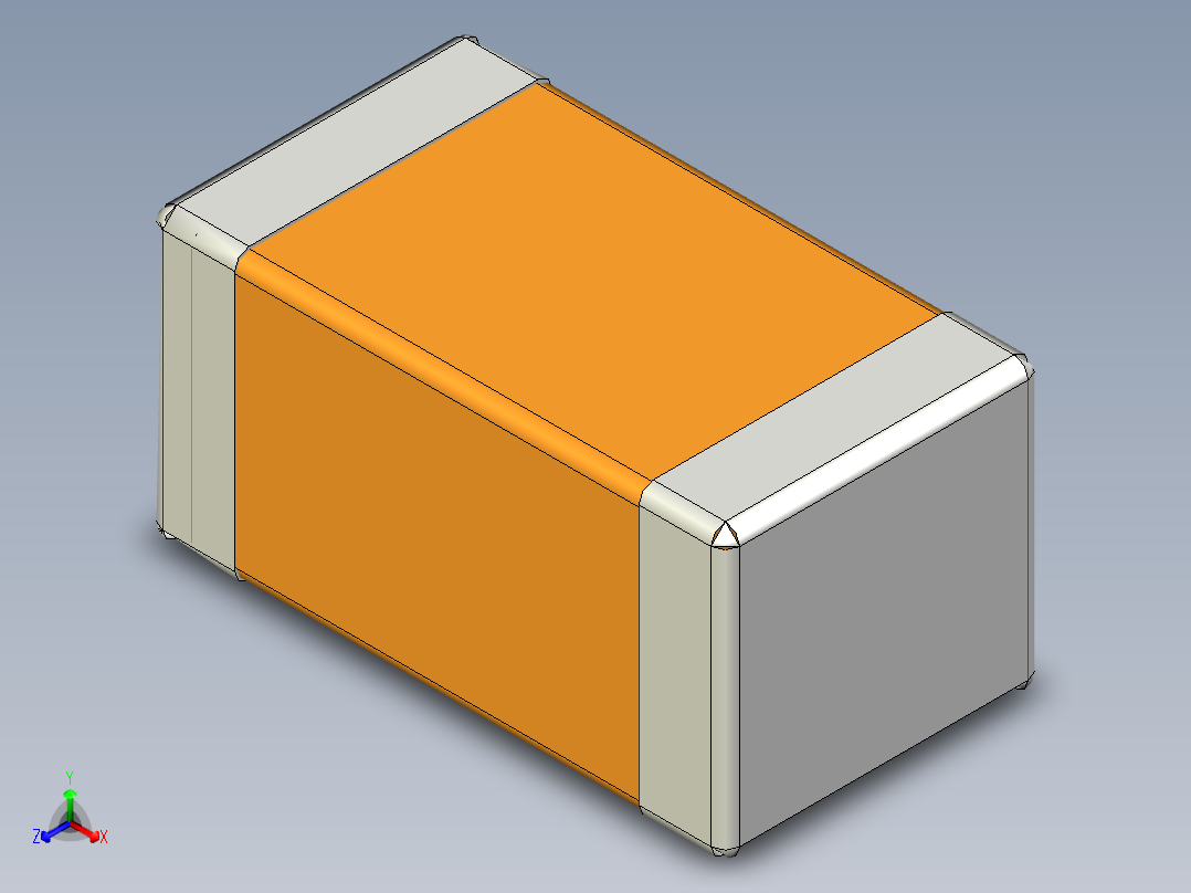 元器件<span style='color: red'>3D</span>封装C0402_05522