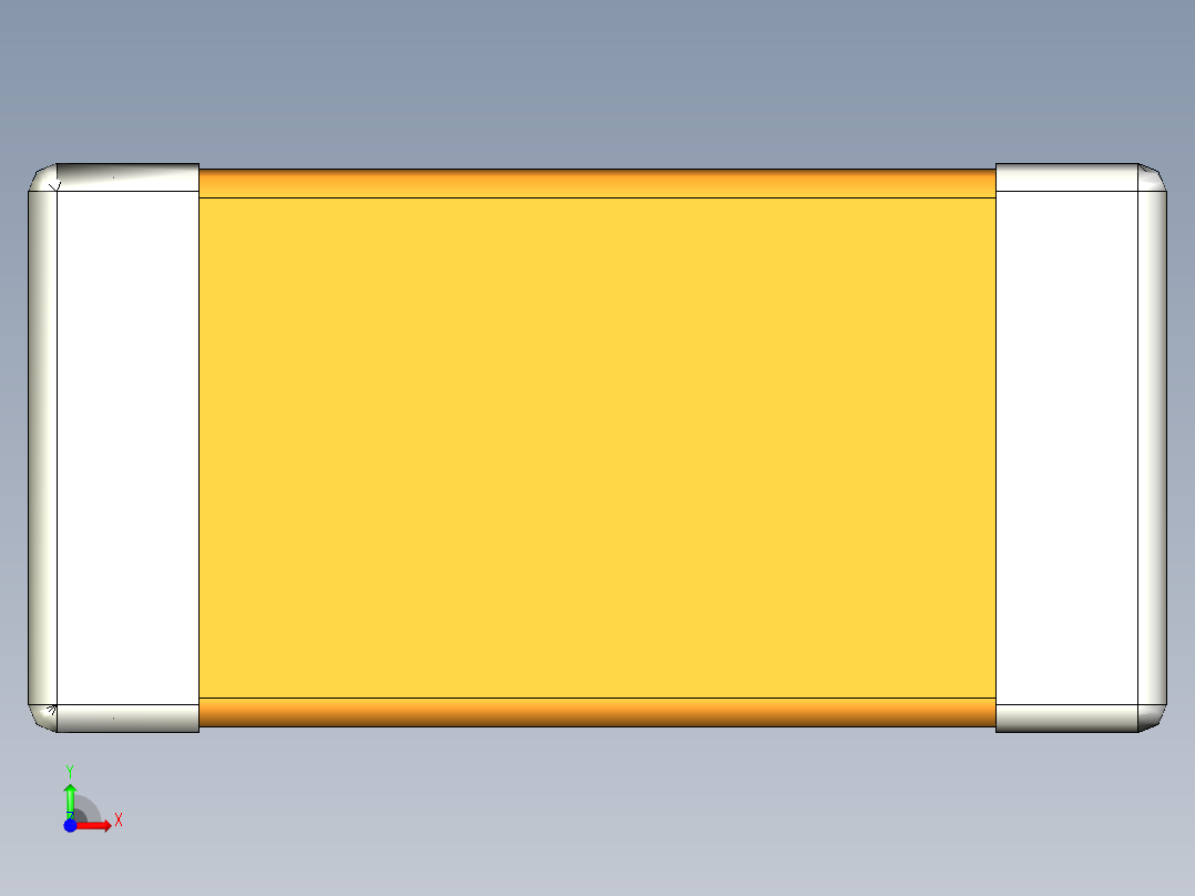 元器件3D封装C0402_05522前视图