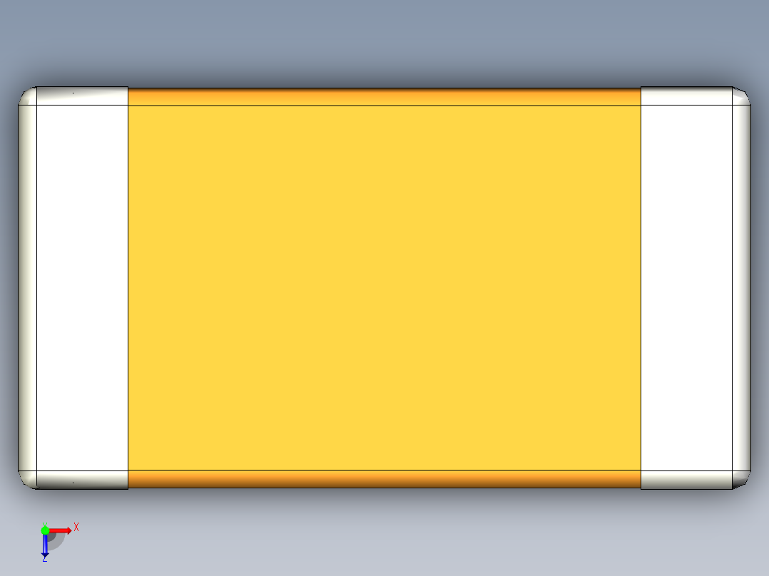 元器件3D封装C0402_05522俯视图