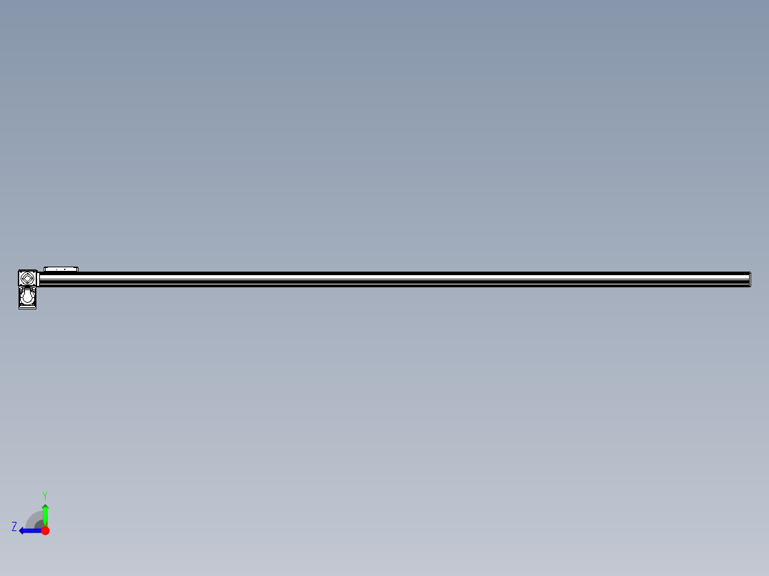 同步带全封闭直线模组TPA-HCB-105D-90-L2500-LP-C-P20-N3右视图