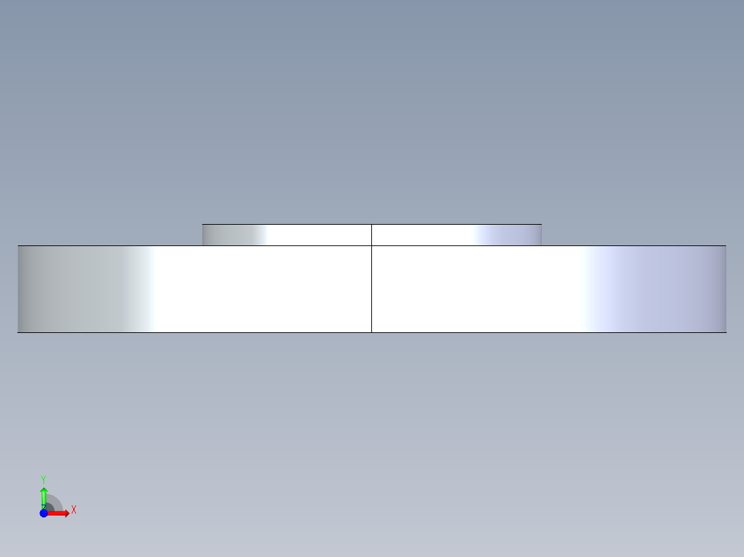 CPVC管件25-Sch80_Blind Flange_9853-020_2in前视图