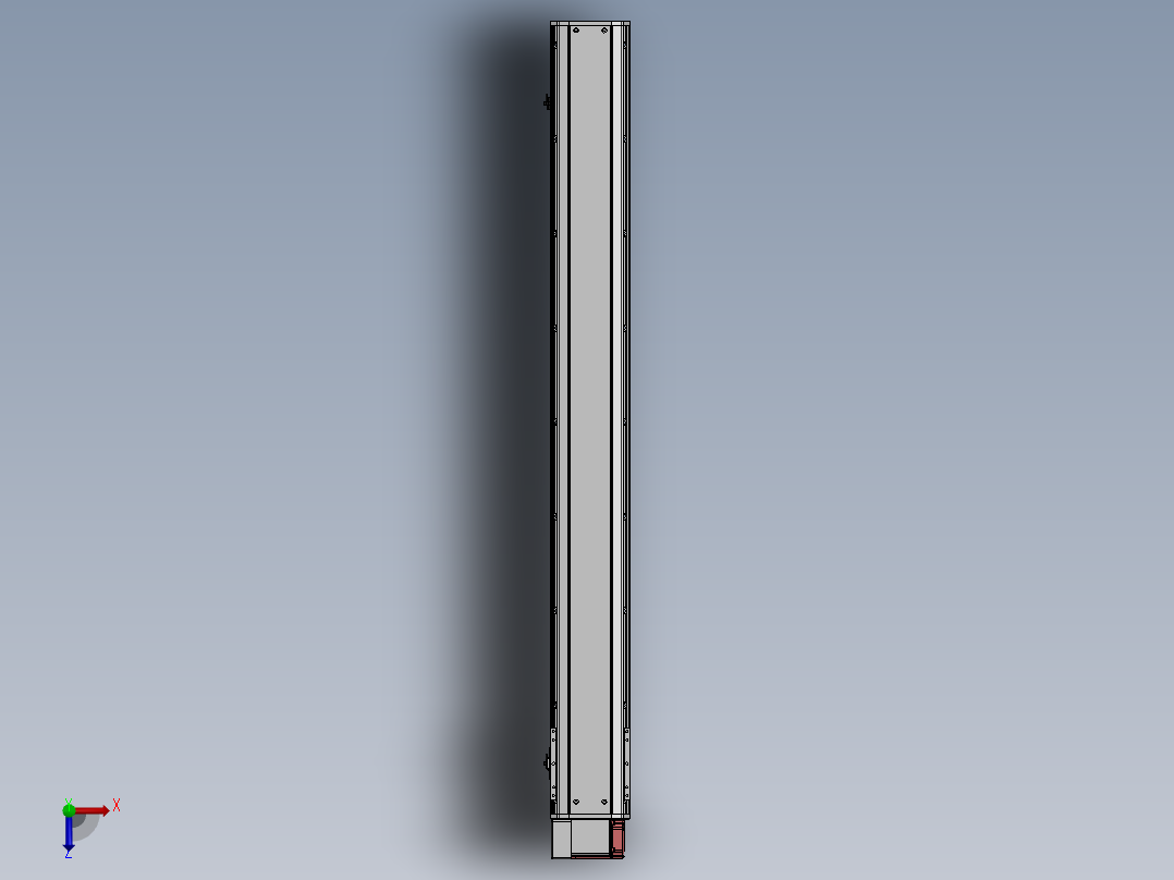 精密模组MT170-L125-1400-LD-M75-C4俯视图