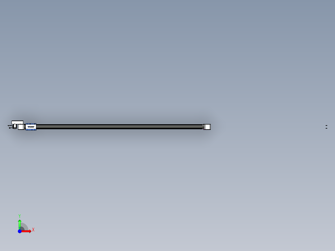 威洛博LB.GB同步带传动--欧规系列GB8-L96-S2850-BR-P75前视图