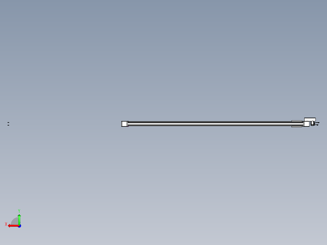 威洛博LB.GB同步带传动--欧规系列GB8-L96-S2850-BR-P75后视图