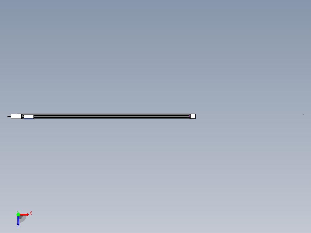 威洛博LB.GB同步带传动--欧规系列GB8-L96-S2850-BR-P75俯视图