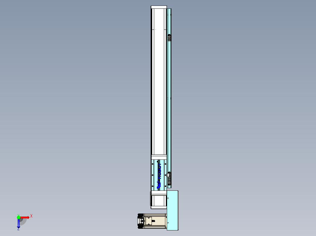 欧规系列-LB6A-L65-S550-BL-ZP40-C3俯视图