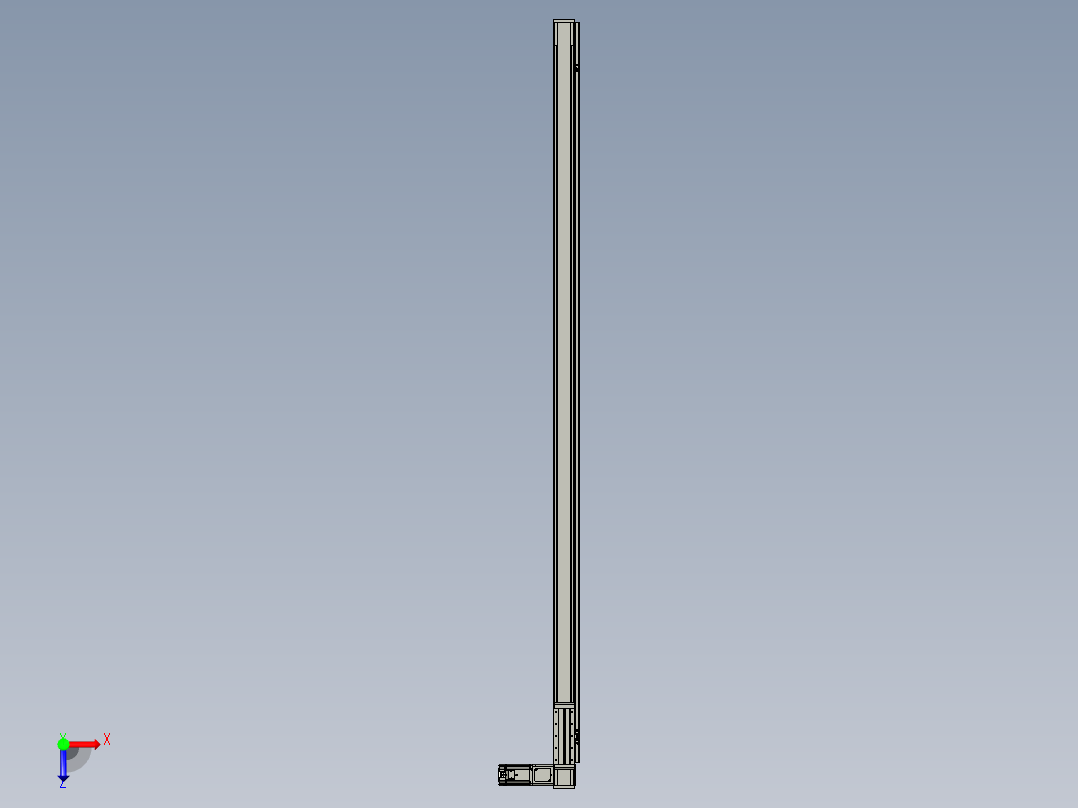 欧规系列-LB8-L150-S2500-BR-ZP75-C3俯视图