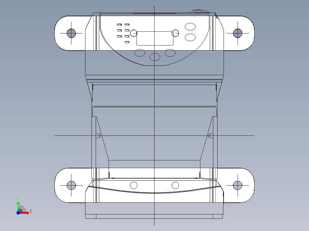 基恩士OP-86935_kc图纸模型前视图