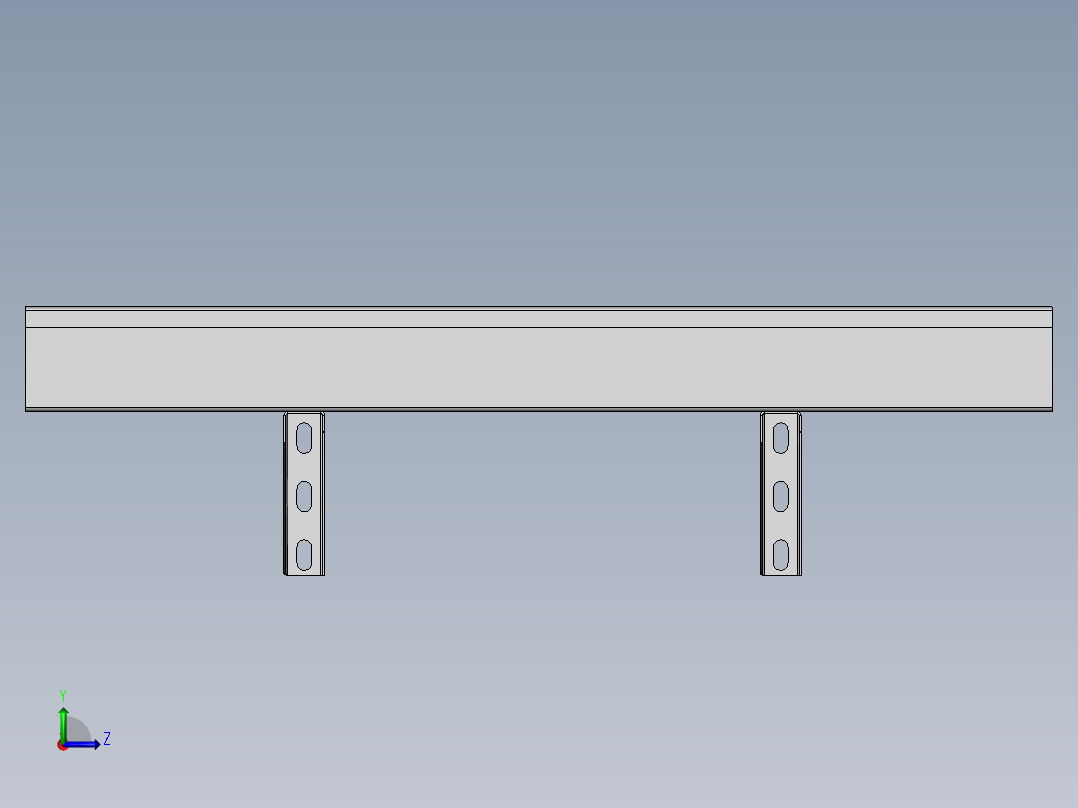 桥、桥架(5)左视图