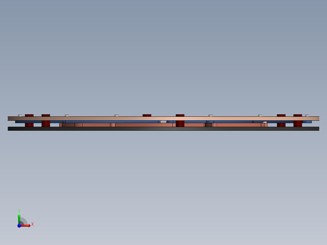 虹膜机构13前视图