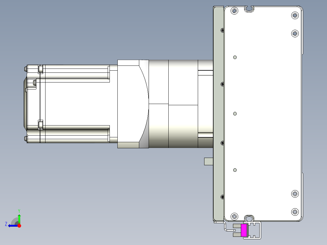 威洛博VG 系列模组VG22-L50π-S2650-BC-ZP75B-C3-K右视图