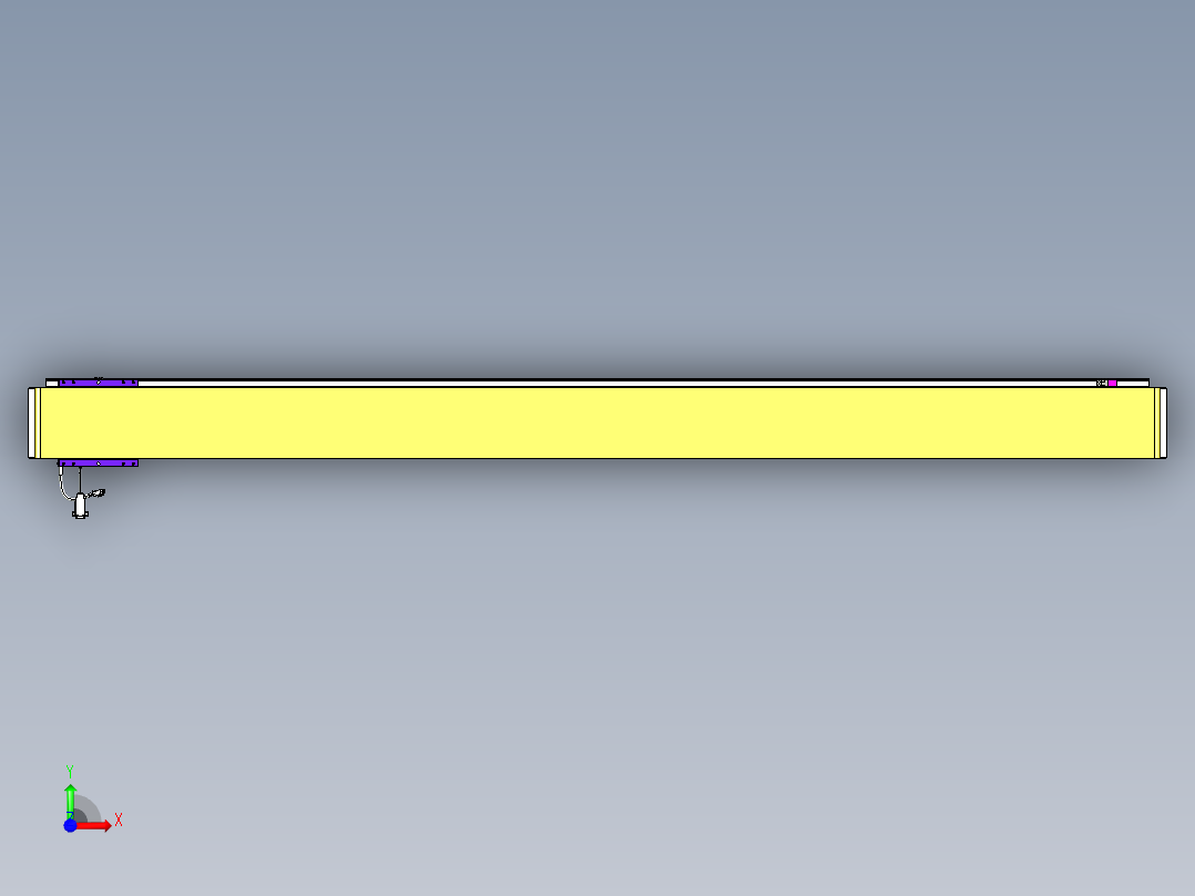 威洛博VL系列直线电机模组-VL14S2-S2000前视图