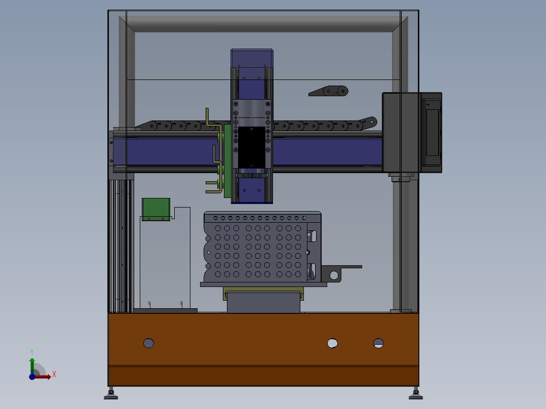 焊接机点胶机打螺丝机前视图