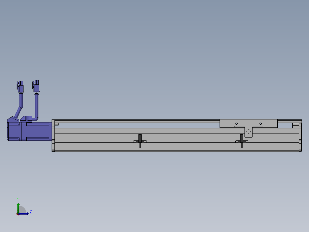 精密模组MY80D-T10-250L-BC-P10B-C4-C左视图