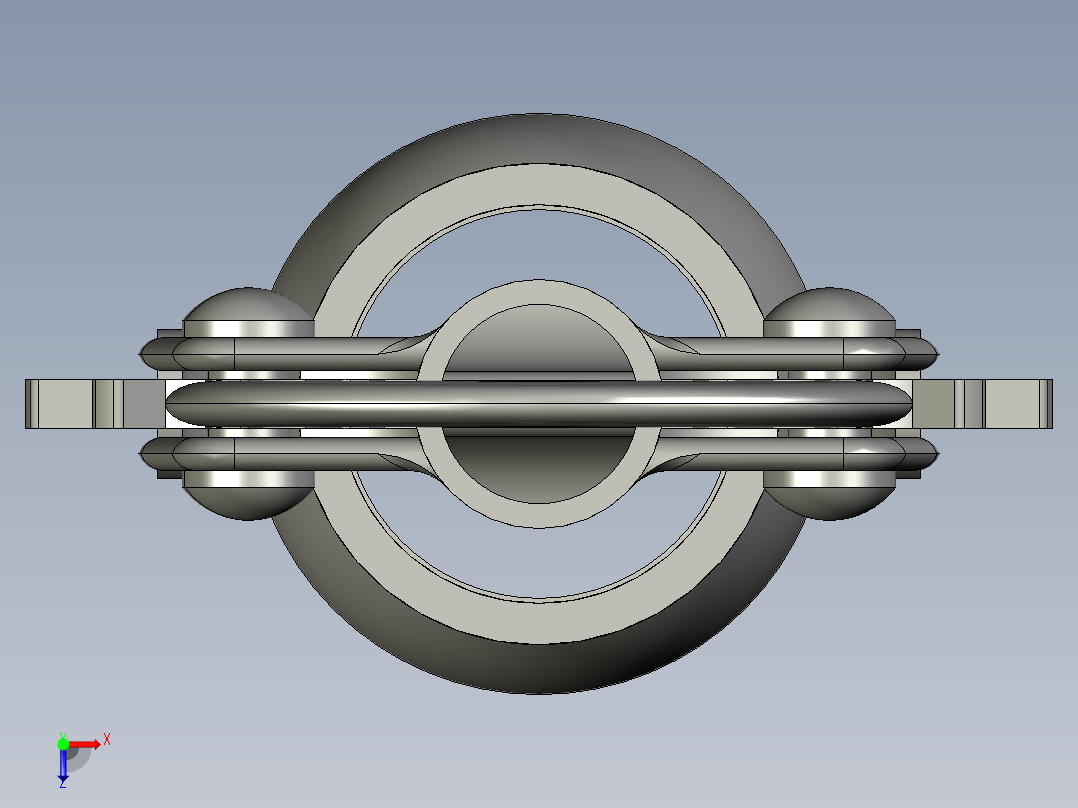 螺旋开瓶器7俯视图