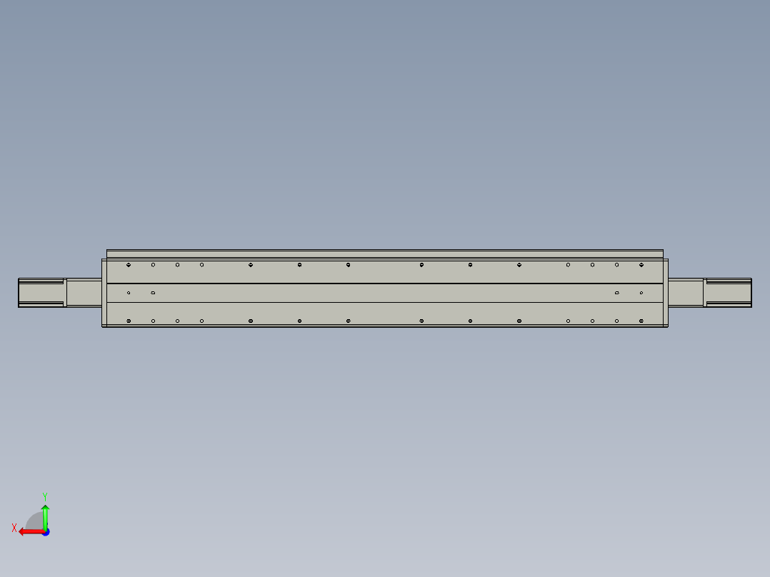 威洛博双电机滑台-VF14D2-S300-BC-P40-C6后视图