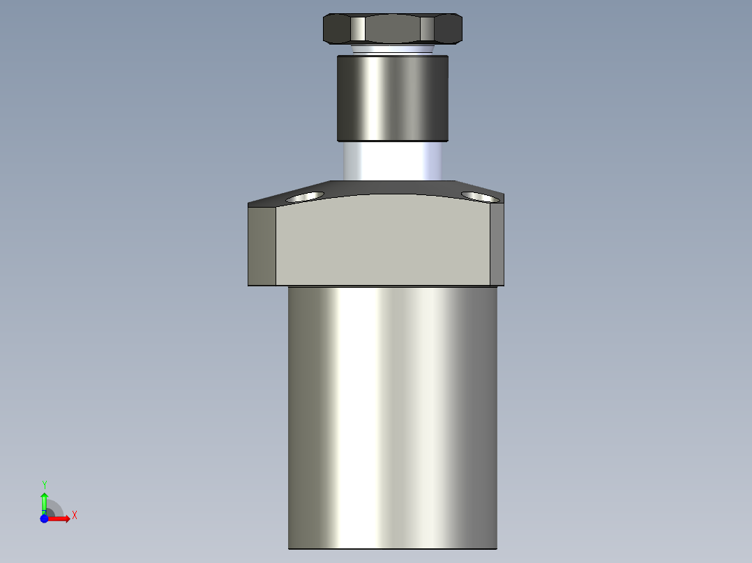 KOSMEKLHS0750-SL-Y30多系列多零件图纸模型前视图