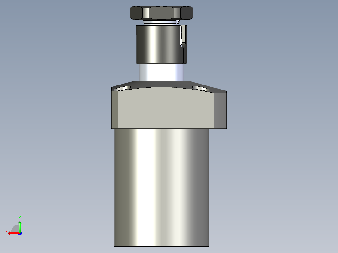 KOSMEKLHS0750-SL-Y30多系列多零件图纸模型后视图