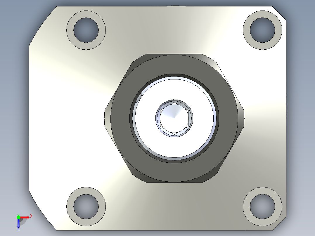 KOSMEKLHS0750-SL-Y30多系列多零件图纸模型俯视图