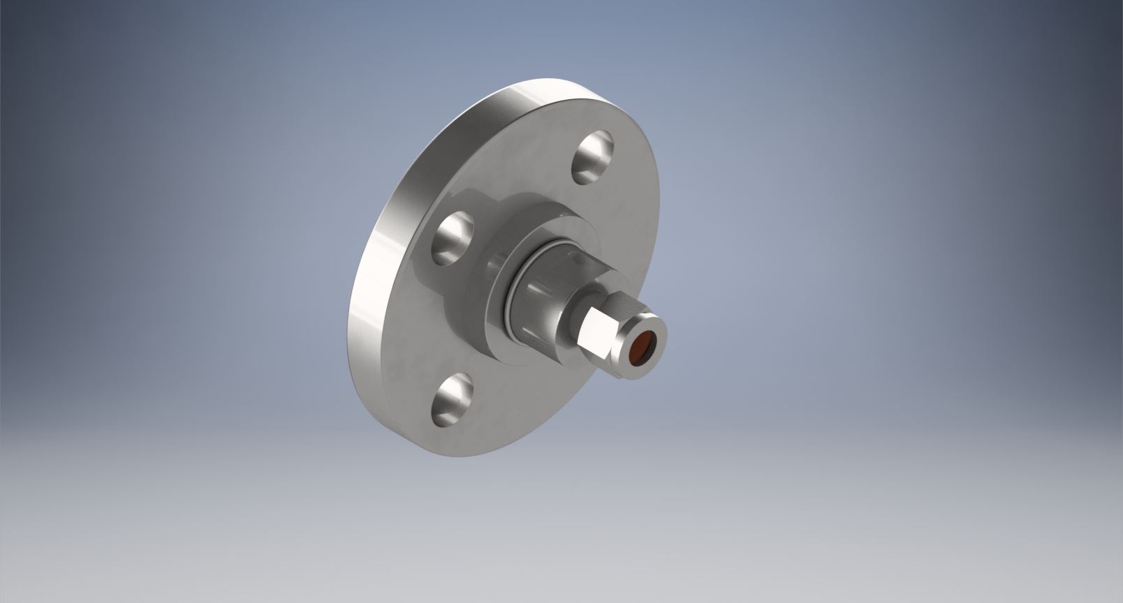不锈钢ANSI法兰适配器，1-2英寸(1)